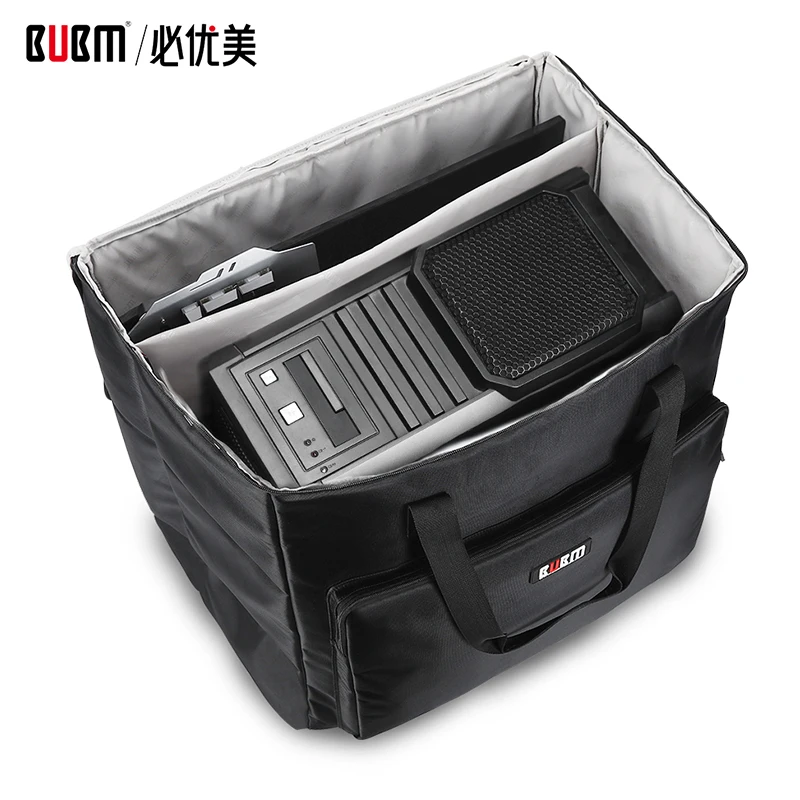 BUBM bag for computer host equipment game console bag case for screen keyboard digtal receiving storage organizer
BUBM bag for computer host equipment game console bag case for screen keyboard digtal receiving storage organizer