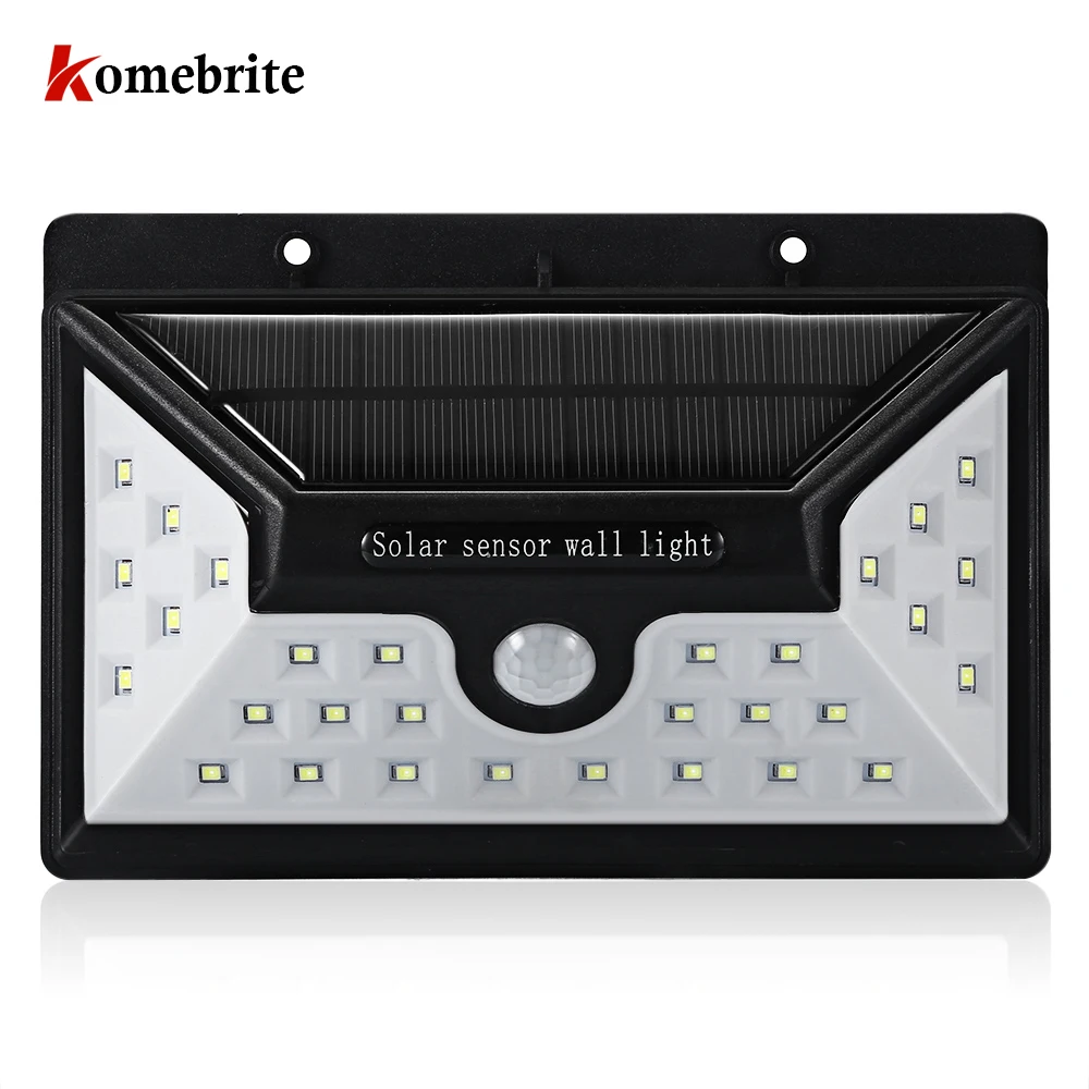 30 LED Solar Wall Light Outdoor Powered Lamp Garden Patio Yard Garage Waterproof Emergency | Лампы и освещение