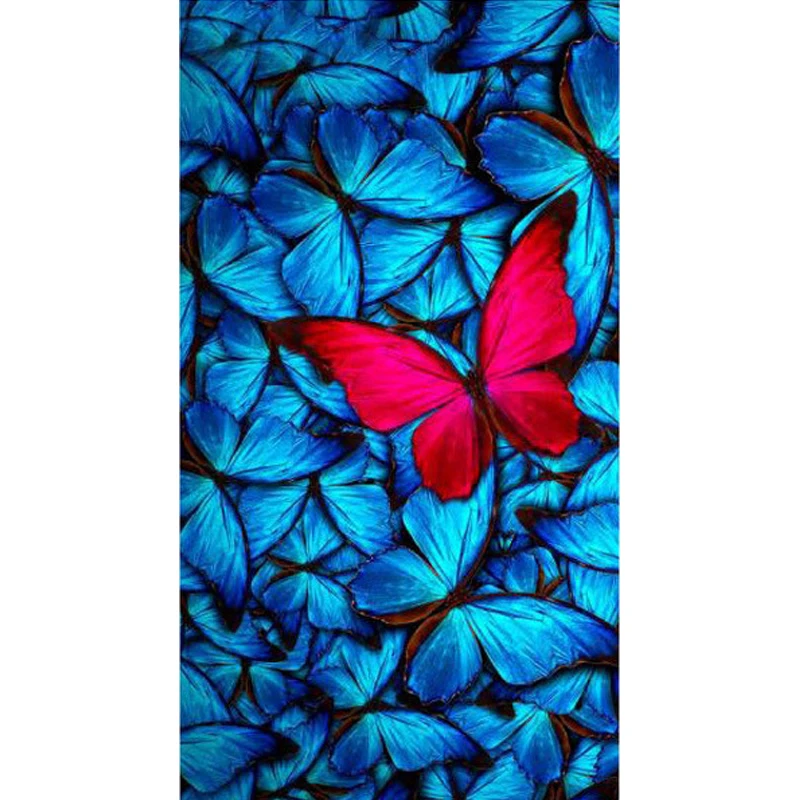 5D DIY Full Round Drill Diamond Painting Colorful Butterfly Pattern Cross Stitch Diamond Embroidery Wall Stickers
5D DIY Full Round Drill Diamond Painting Colorful Butterfly Pattern Cross Stitch Diamond Embroidery Wall Stickers