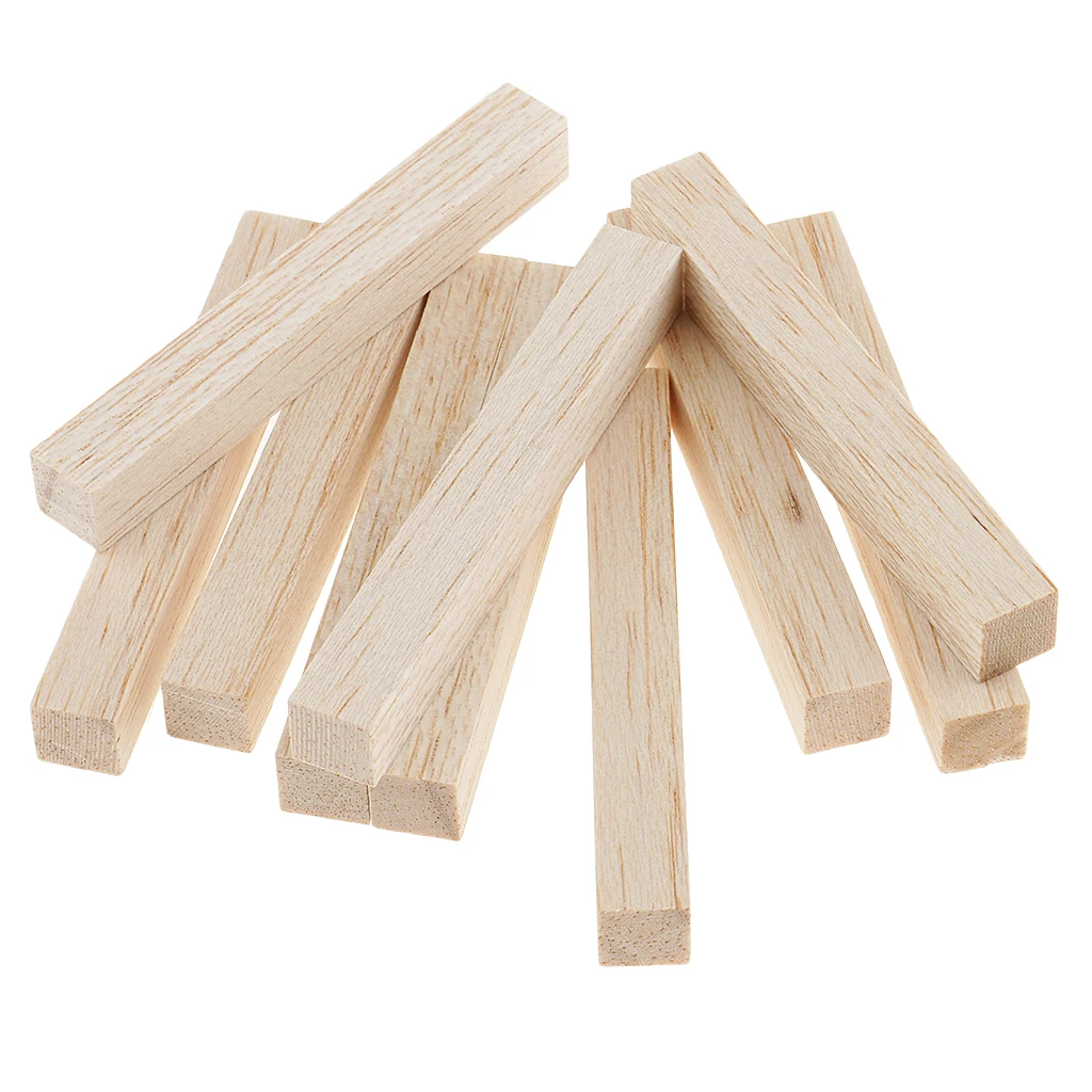 4 Sizes Balsa Wood Stick Unfinished Woodcraft Square Wooden Stick Dowel Rod for Model Making
4 Sizes Balsa Wood Stick Unfinished Woodcraft Square Wooden Stick Dowel Rod for Model Making