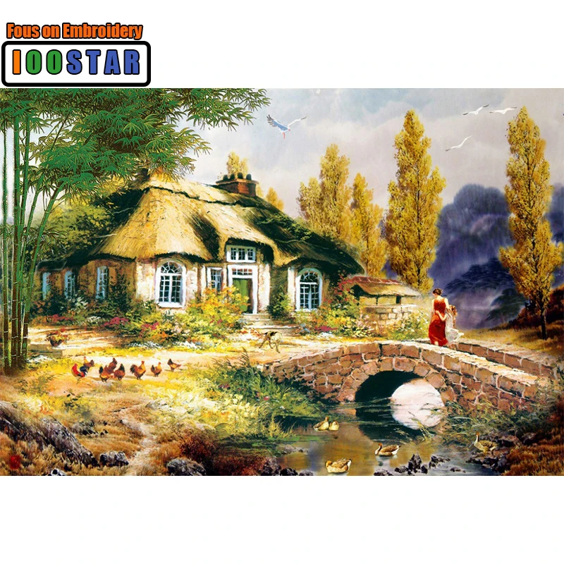 NEW DIY Diamond Painting Scenery round/square Diamond Needlework Crafts Best Diamond Embroidery Villages and bridge Home Decor
NEW DIY Diamond Painting Scenery round/square Diamond Needlework Crafts Best Diamond Embroidery Villages and bridge Home Decor