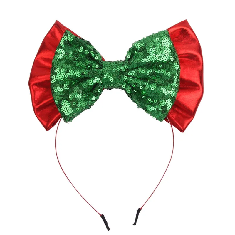 Christmas 5'' Messy Sequin Bow & 7'' Glitter Metallic Bow Hairband Mermaid Headband for Kids Hair Bow Hairband Hair Accessories
Christmas 5'' Messy Sequin Bow & 7'' Glitter Metallic Bow Hairband Mermaid Headband for Kids Hair Bow Hairband Hair Accessories