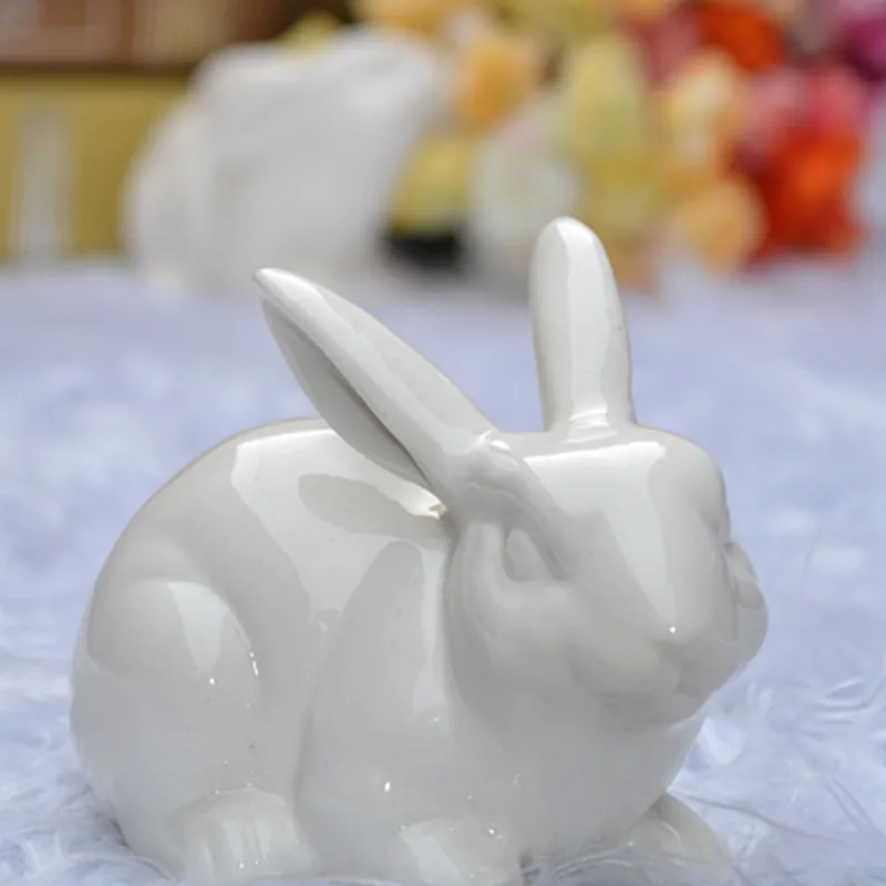 Cute ceramic white rabbit lovers home decor crafts room decoration Bunny ornament porcelain animal figurines wedding decorations
Cute ceramic white rabbit lovers home decor crafts room decoration Bunny ornament porcelain animal figurines wedding decorations