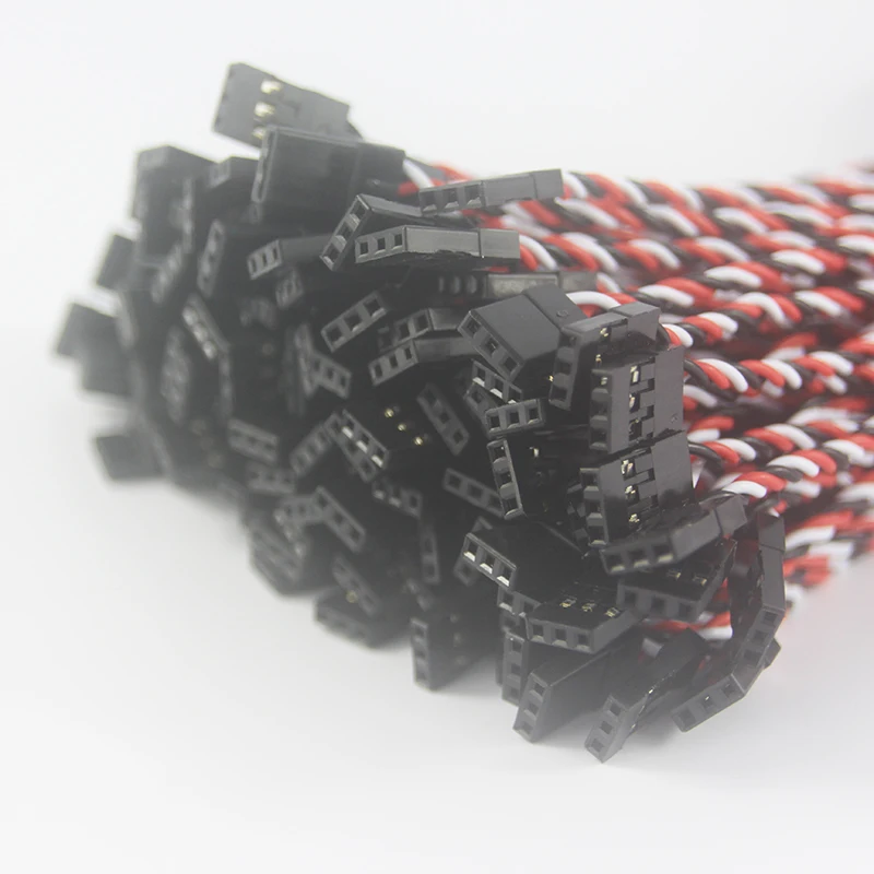 OliYin 100 шт./лот 26 # 26AWG 30 сердечников 15 см Futata JR анти-помех сервоскрученные