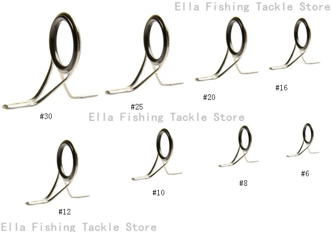 80pcs T Guide Series Guide Kit Casting Rod / Spinning rod Repair guide/ Double Foot 80pcs
80pcs T Guide Series Guide Kit Casting Rod / Spinning rod Repair guide/ Double Foot 80pcs