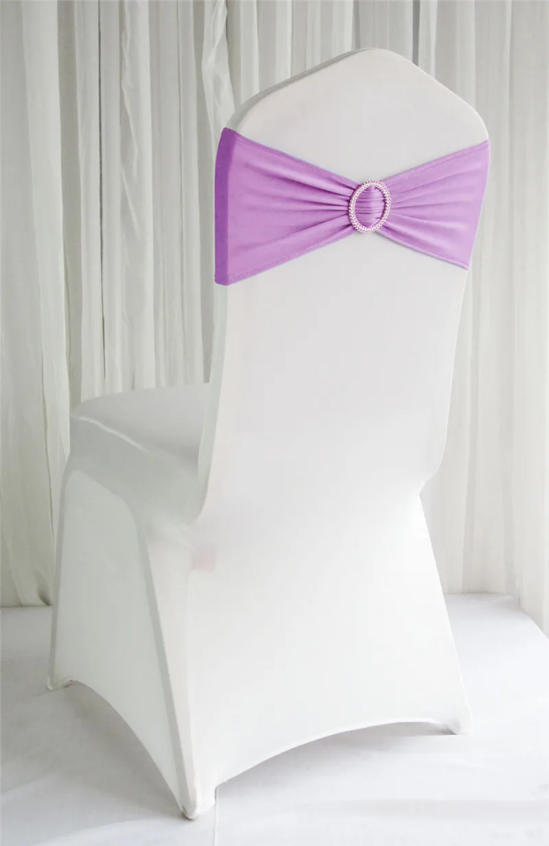 Lavender elastic Lycra Chair Band with Round Buckle/spandex chair Band for Weddings Events Banquet Party Decoration/stretch sash
Lavender elastic Lycra Chair Band with Round Buckle/spandex chair Band for Weddings Events Banquet Party Decoration/stretch sash