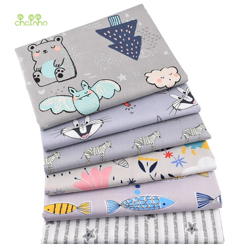 Chainho,Gray Cartoon Series,Print Twill Cotton Fabric For DIY Quilting&Sewing Baby&Child/Sheet,Pillow,Cushion Material,50x160cm
Chainho,Gray Cartoon Series,Print Twill Cotton Fabric For DIY Quilting&Sewing Baby&Child/Sheet,Pillow,Cushion Material,50x160cm
