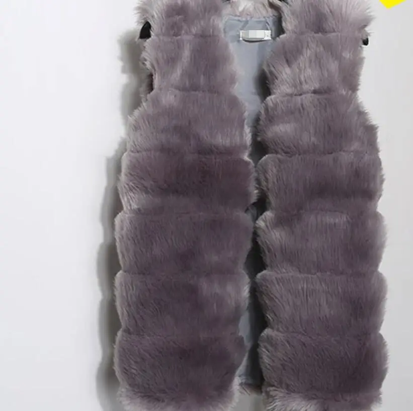 Women's clothing vest Faux fur coat fox fur vest Slim tops Ladies luxurious soft outwear free size health high coats
Women's clothing vest Faux fur coat fox fur vest Slim tops Ladies luxurious soft outwear free size health high coats
