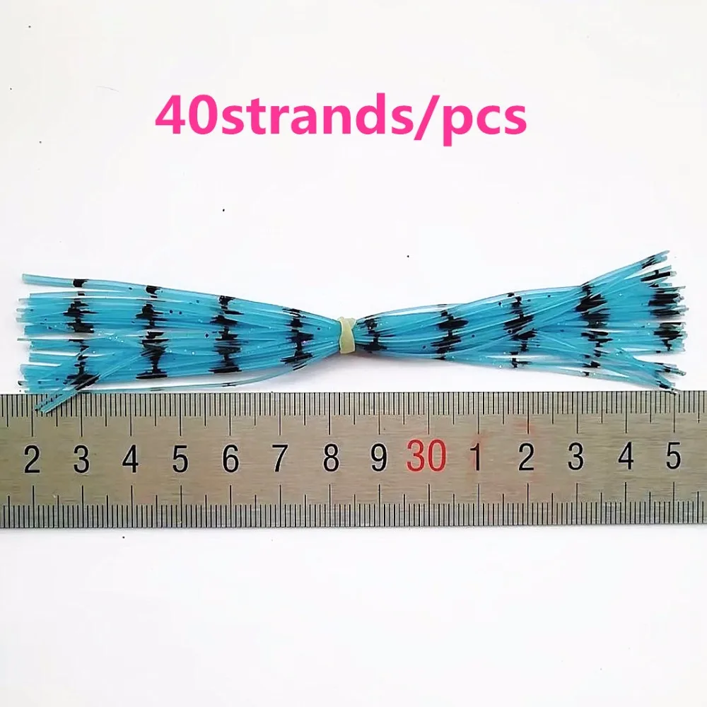 50 Bundles 13cm Length Fly Tying Rubber Threads Skirts Silicone Straps for Flies Lure Beard wire Making---15
50 Bundles 13cm Length Fly Tying Rubber Threads Skirts Silicone Straps for Flies Lure Beard wire Making---15