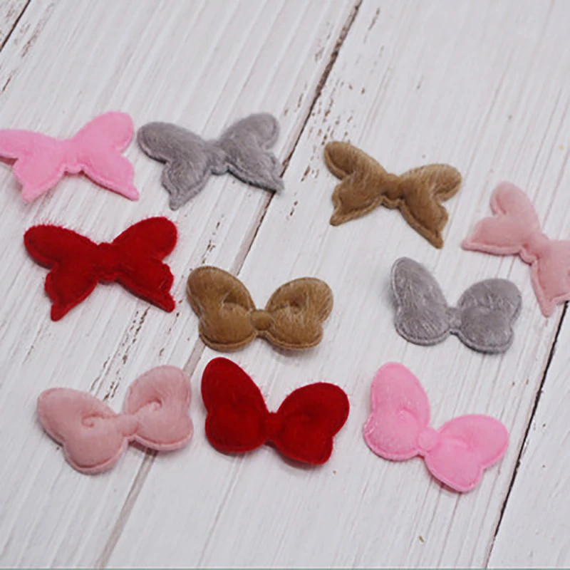 40pcs 2 size Imitation mink plush bowknot and butterfly Appliques for Craft Clothes Stickers Supplies DIY Hair Clips ornament
40pcs 2 size Imitation mink plush bowknot and butterfly Appliques for Craft Clothes Stickers Supplies DIY Hair Clips ornament