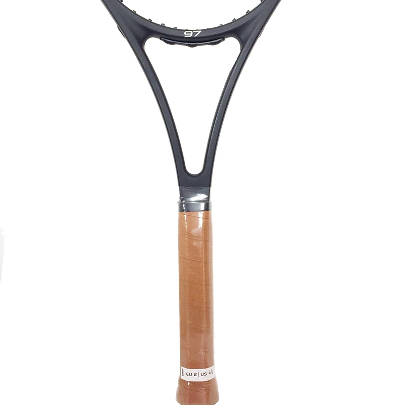 Черная Теннисная ракетка Powerti PS97 Мужская пенопластовая ручка из углеродного