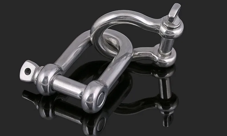 1-10pcs/lot M4M5M6M8M10M12M14M16stainless steel 304 D bow shackle screw pin paracord bracelet tensile test diy surivival 1526
1-10pcs/lot M4M5M6M8M10M12M14M16stainless steel 304 D bow shackle screw pin paracord bracelet tensile test diy surivival 1526