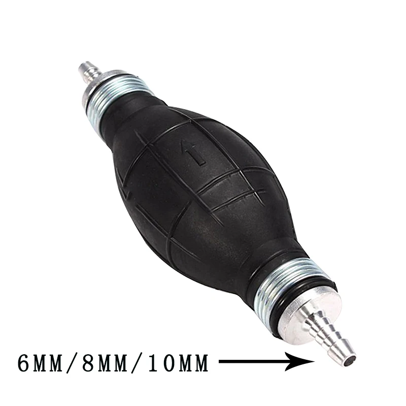 Universal 6/8/10mm Primer Bulb Fuel Pump Transfer Hand Primer Pump Bulb for Marine Boat Diesel Rubber Pump Bulb Accessories
Universal 6/8/10mm Primer Bulb Fuel Pump Transfer Hand Primer Pump Bulb for Marine Boat Diesel Rubber Pump Bulb Accessories