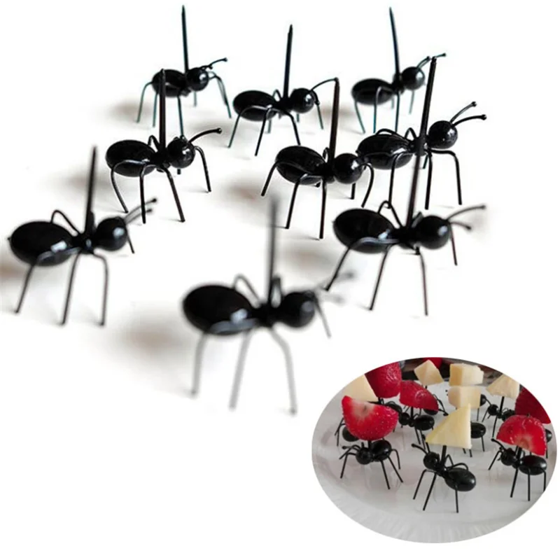 Kitchen Accessories 12pcs/set Reusable Cute Plastic Ant Fruit Fork Tableware Cake Dessert Forks Kitchen Gadgets Kitchen Tools.Q
Kitchen Accessories 12pcs/set Reusable Cute Plastic Ant Fruit Fork Tableware Cake Dessert Forks Kitchen Gadgets Kitchen Tools.Q