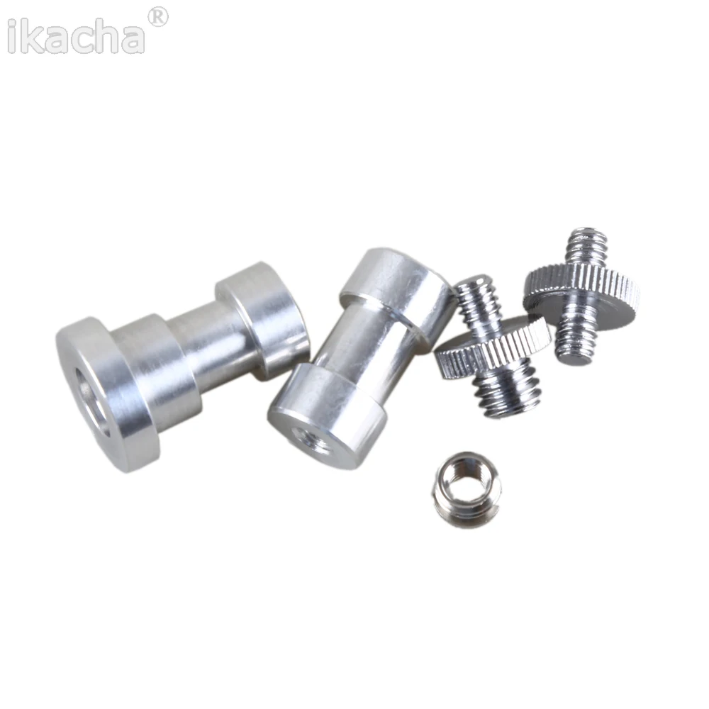 5 In 1 1/4 to 3/8 Male to Female Adapter Screw Camera Tripod Ball Head Monopod Flash Light Stand Mount Accessories
5 In 1 1/4 to 3/8 Male to Female Adapter Screw Camera Tripod Ball Head Monopod Flash Light Stand Mount Accessories