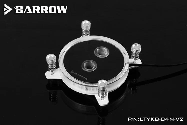 Barrow LTYKB-04N-V2, For Intel Lga115x CPU Water Blocks, LRC RGB v2 Acrylic Micro cutting Micro waterway Water Cooling Block
Barrow LTYKB-04N-V2, For Intel Lga115x CPU Water Blocks, LRC RGB v2 Acrylic Micro cutting Micro waterway Water Cooling Block