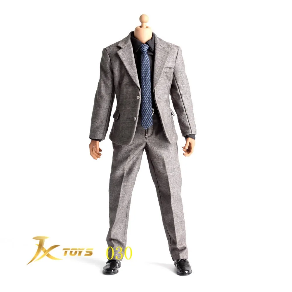 1/6 scale figure clothes Gray suit with shoes for 12" action figure doll accessories .not include body,head and other A0224
1/6 scale figure clothes Gray suit with shoes for 12" action figure doll accessories .not include body,head and other A0224