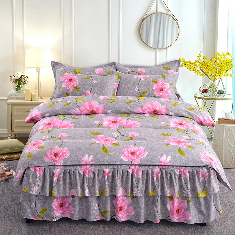 2019 New 4Pcs Thickening grinding luxury bedding sets queen king size duvet cover set bed skirt set pillowcase bedclothes
2019 New 4Pcs Thickening grinding luxury bedding sets queen king size duvet cover set bed skirt set pillowcase bedclothes
