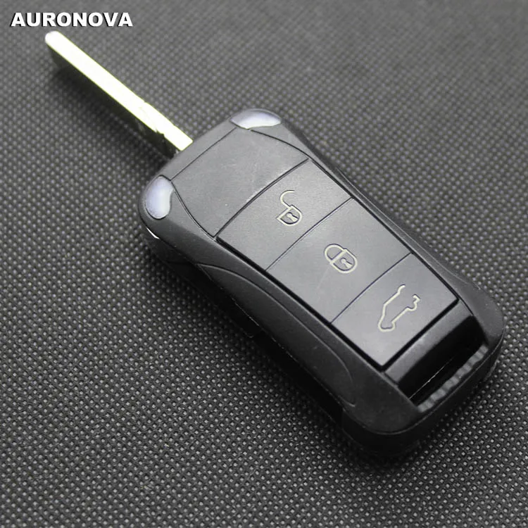 AURONOVA for Porsche Caynne 911 Boxster Cayman Panamera Flip Folding Key Replacement 3 Buttons Car Key Shell Case
AURONOVA for Porsche Caynne 911 Boxster Cayman Panamera Flip Folding Key Replacement 3 Buttons Car Key Shell Case