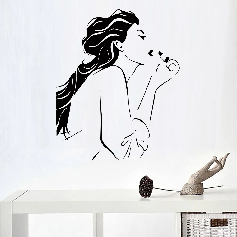 Beautiful sexy girls beauty salon Wall Sticker for Girls Bedroom Decoration Wall Art Decor Beauty Shop parlor Accessories Murals
Beautiful sexy girls beauty salon Wall Sticker for Girls Bedroom Decoration Wall Art Decor Beauty Shop parlor Accessories Murals