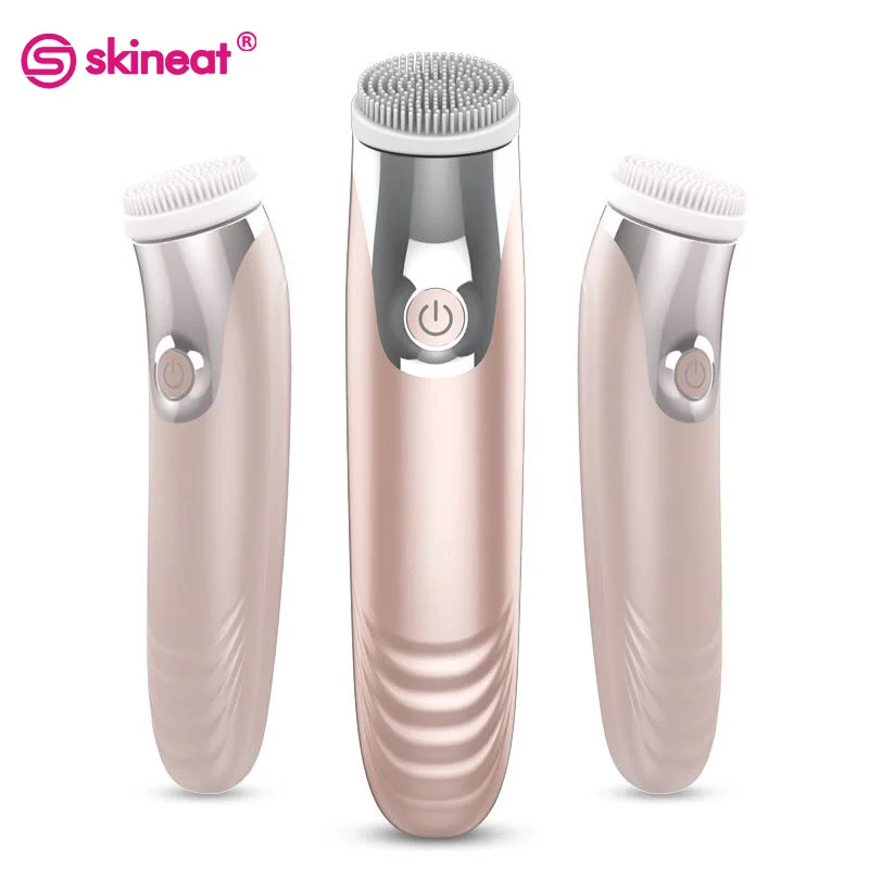 Skineat 6 в 1 очиститель для лица электрическая щетка для мытья лица Уход за кожей вращающаяся щетка Массажер глубокое очищение очищающее средс...
Skineat 6 в 1 очиститель для лица электрическая щетка для мытья лица Уход за кожей вращающаяся щетка Массажер глубокое очищение очищающее средс...