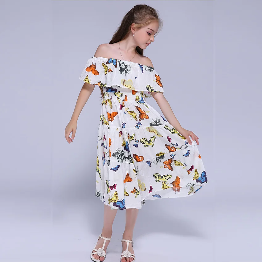 Girls Dresses for Kids Clothing Ruffles Butterfly Sleeveless Long Dresses Cute Strapless Beachwear Dance Clothes Vestidos
Girls Dresses for Kids Clothing Ruffles Butterfly Sleeveless Long Dresses Cute Strapless Beachwear Dance Clothes Vestidos
