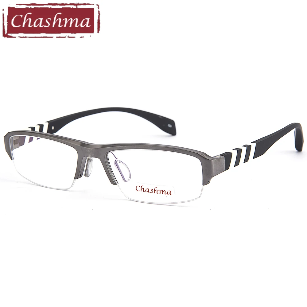 Chashma Brand Sport Style Men Eyeglass Titanium Frame Rubber Temple Eyeglasses Optical Frames for Male
Chashma Brand Sport Style Men Eyeglass Titanium Frame Rubber Temple Eyeglasses Optical Frames for Male