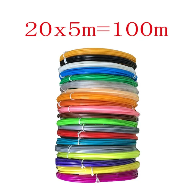 20 volumes 3d printing pen PLA / ABS / PCL environmental high temperature / low temperature 3d printing supplies 1.75mm 5m/roll
20 volumes 3d printing pen PLA / ABS / PCL environmental high temperature / low temperature 3d printing supplies 1.75mm 5m/roll