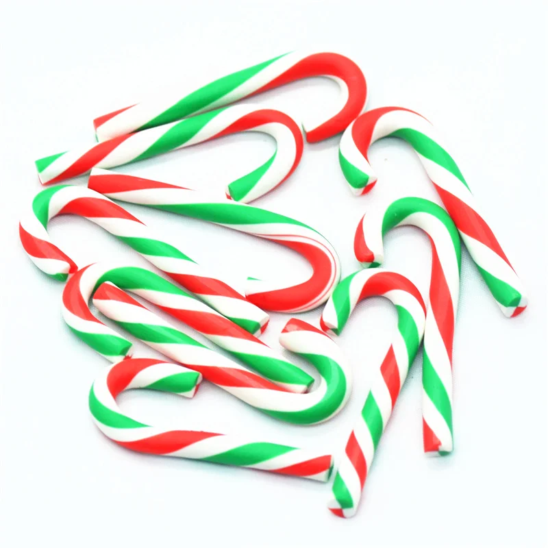 10PCS Green-Red-White Color Polymer Clay Christmas Candy Cane Miniatures|Christmas Tree Decoration|Christmas Party Supplies
10PCS Green-Red-White Color Polymer Clay Christmas Candy Cane Miniatures|Christmas Tree Decoration|Christmas Party Supplies