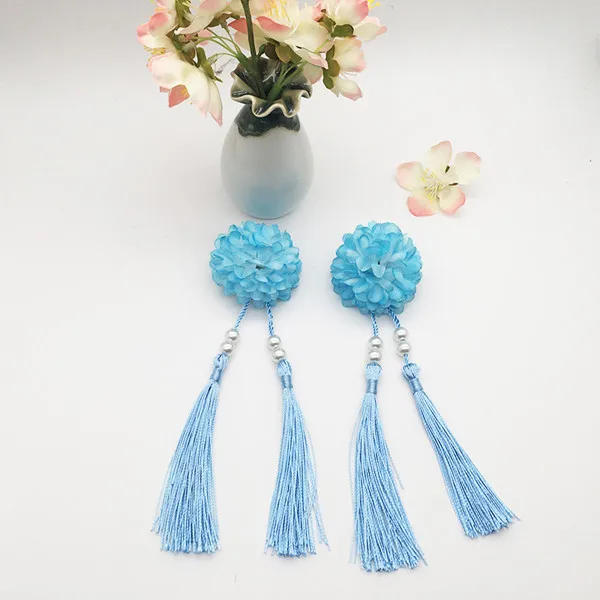 3 colors princess Flower hair clip royal women's head flower ancient chinese style hair flower with tassel girls birthday gifts
3 colors princess Flower hair clip royal women's head flower ancient chinese style hair flower with tassel girls birthday gifts