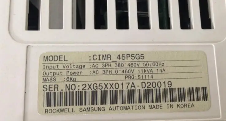 Инвертор CIMR-G5A45P5 5.5KW 380V, б/у, 90% ВНЕШНИЙ ВИД НОВЫЙ, гарантия 3 месяца, быстрая доставка
Инвертор CIMR-G5A45P5 5.5KW 380V, б/у, 90% ВНЕШНИЙ ВИД НОВЫЙ, гарантия 3 месяца, быстрая доставка