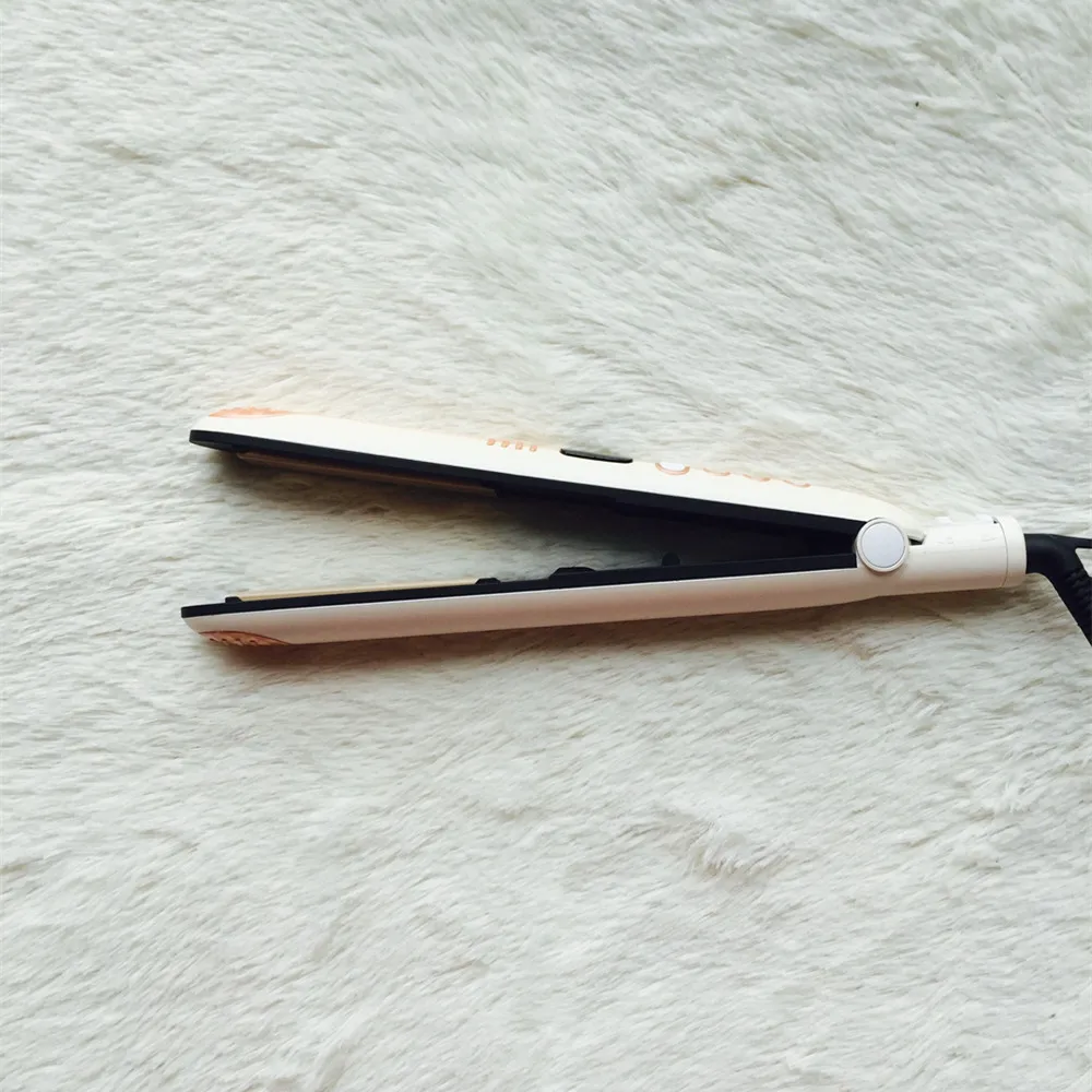 WEIDZ 2-в-1 щипцы для завивки волос выпрямитель утюжок Керамика Электрический Straighte