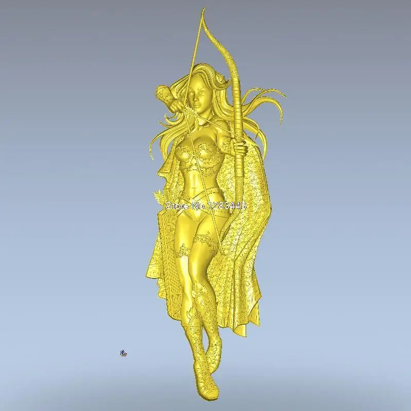High quality 3d model relief for cnc or 3D printers in STL file format women_ELF2
High quality 3d model relief for cnc or 3D printers in STL file format women_ELF2