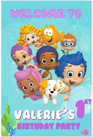 custom bubble guppies happy birthday baby child photo background photography backdrops quality vinyl
custom bubble guppies happy birthday baby child photo background photography backdrops quality vinyl