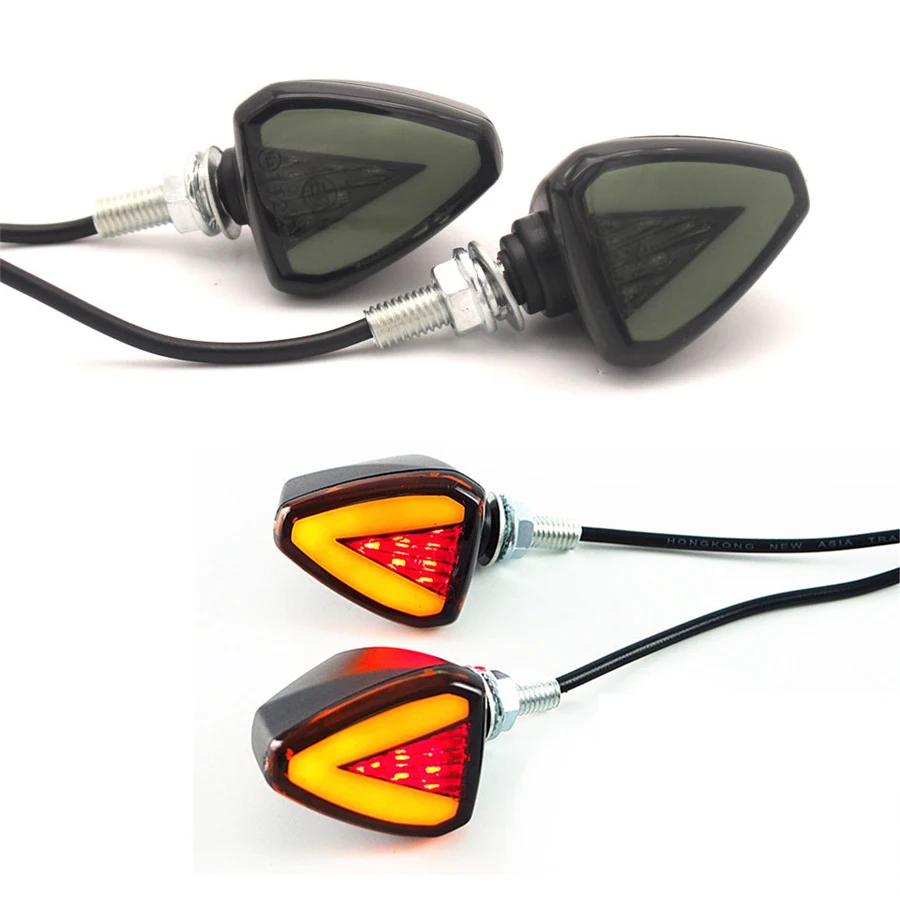2pcs Universal Motorcycle Bike LED Turn Signal Blinker Light Indicator Bulb 2 IN 1 Amber Red Brake/DRL Light
2pcs Universal Motorcycle Bike LED Turn Signal Blinker Light Indicator Bulb 2 IN 1 Amber Red Brake/DRL Light
