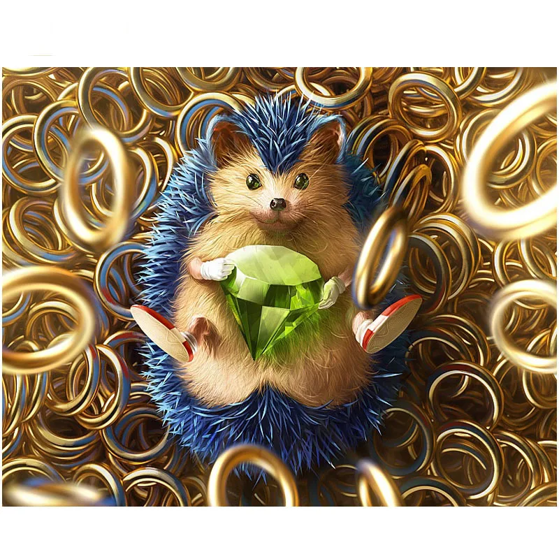 5D Diy Diamond Painting Cross Stitch full Square Round Diamond Embroidery Cute little hedgehog picture for room Decor H917
5D Diy Diamond Painting Cross Stitch full Square Round Diamond Embroidery Cute little hedgehog picture for room Decor H917