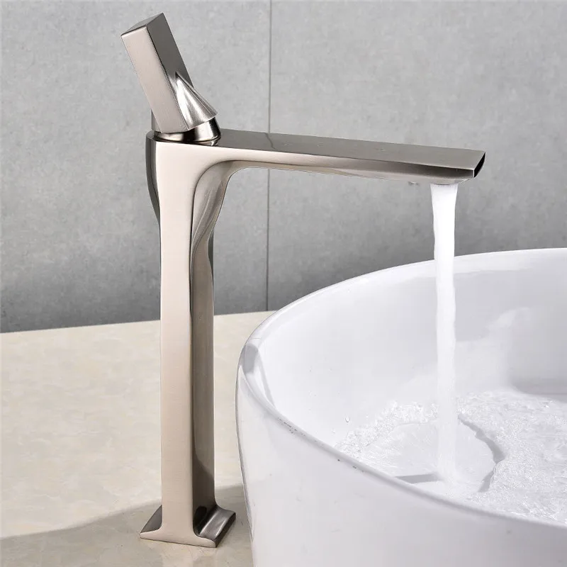 Basin Faucet Nickel Brass Retro Bathroom Sink Faucet Single Handle Swivel Spout Kitchen Deck Vessel Mixer Tap Torneira lavatorio
Basin Faucet Nickel Brass Retro Bathroom Sink Faucet Single Handle Swivel Spout Kitchen Deck Vessel Mixer Tap Torneira lavatorio