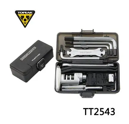 Topeak TT2543 SURVIVAL GEAR BOX Bicycle Multi Repairing Tool Set Cycling Portable Tool Road Bike Wrench Kits Bicicleta MTB Tools
Topeak TT2543 SURVIVAL GEAR BOX Bicycle Multi Repairing Tool Set Cycling Portable Tool Road Bike Wrench Kits Bicicleta MTB Tools