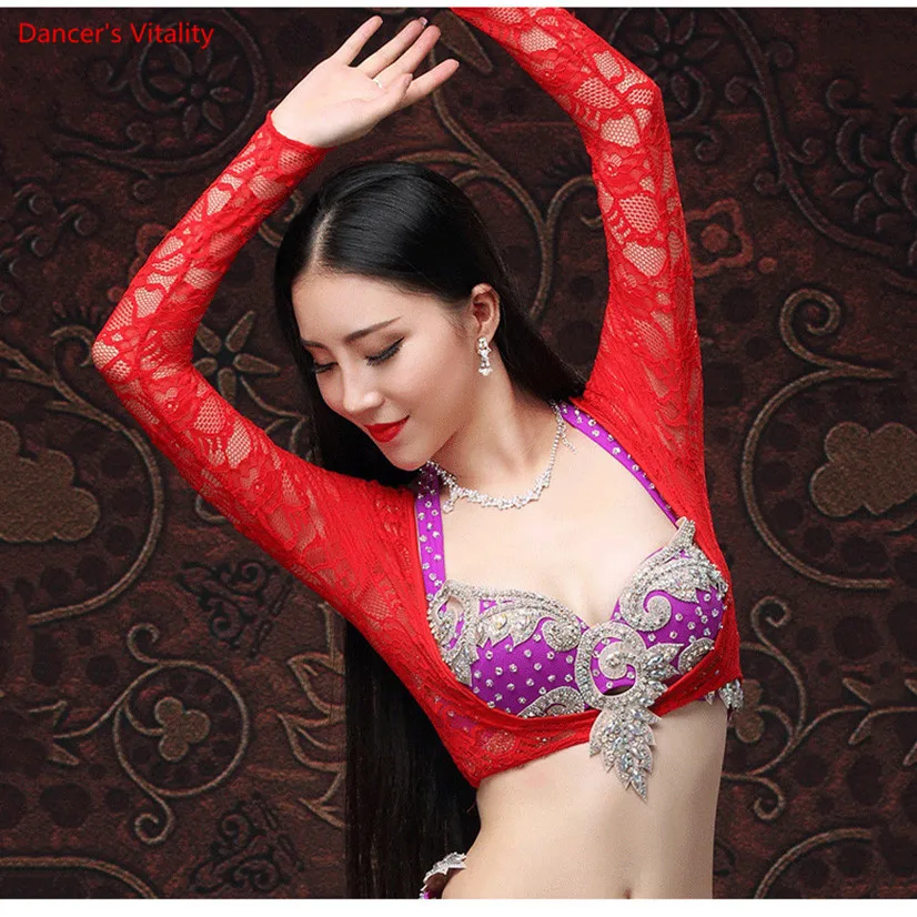 New Sexy Belly Dance Upper Bolero Lace Women Dancewear Long Sleeve Shirt Accessories
New Sexy Belly Dance Upper Bolero Lace Women Dancewear Long Sleeve Shirt Accessories
