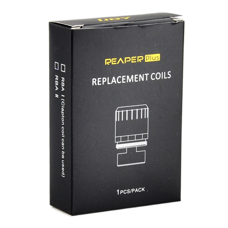 Original IJOY Reaper Plus Coil RBA Dual Coils 0.15ohm NICR 0.3ohm 316L 0.4ohm Clapton 0.2ohm 0.5ohm For IJOY Tank Atomizer 5pcs
Original IJOY Reaper Plus Coil RBA Dual Coils 0.15ohm NICR 0.3ohm 316L 0.4ohm Clapton 0.2ohm 0.5ohm For IJOY Tank Atomizer 5pcs