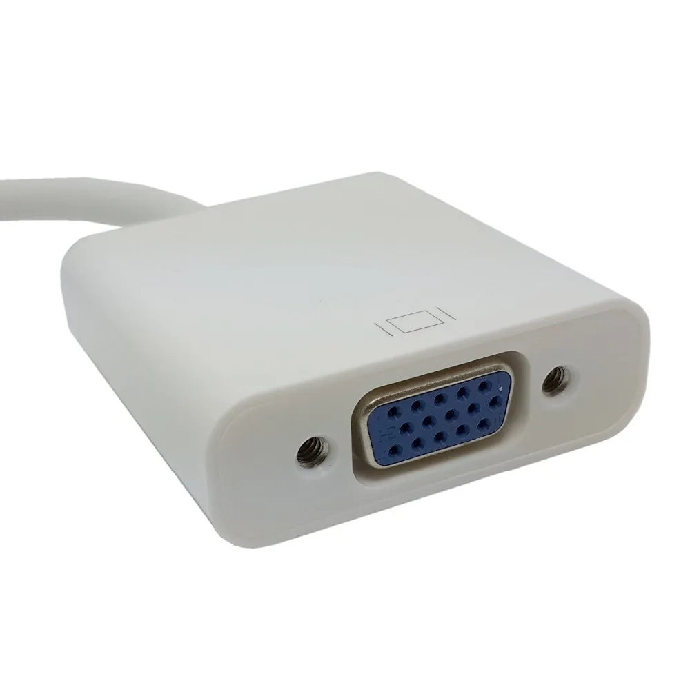 Active Mini Displayport DP to VGA RGB Female adapter cable
