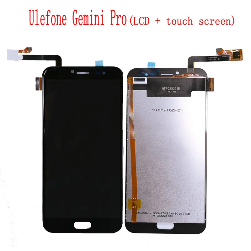 For Ulefone Gemini Pro LCD Display Touch Screen Assembly Phone Parts For Ulefone Gemini Pro Screen LCD Free Tools
For Ulefone Gemini Pro LCD Display Touch Screen Assembly Phone Parts For Ulefone Gemini Pro Screen LCD Free Tools