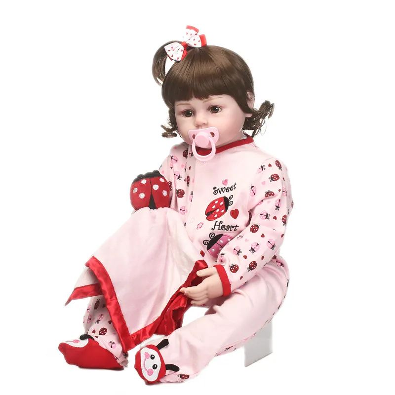 NPK Bebe 22" reborn dolls soft silicone vinly baby reborn dolls children fashion doll gift toys realistic reborn bonecas
NPK Bebe 22" reborn dolls soft silicone vinly baby reborn dolls children fashion doll gift toys realistic reborn bonecas