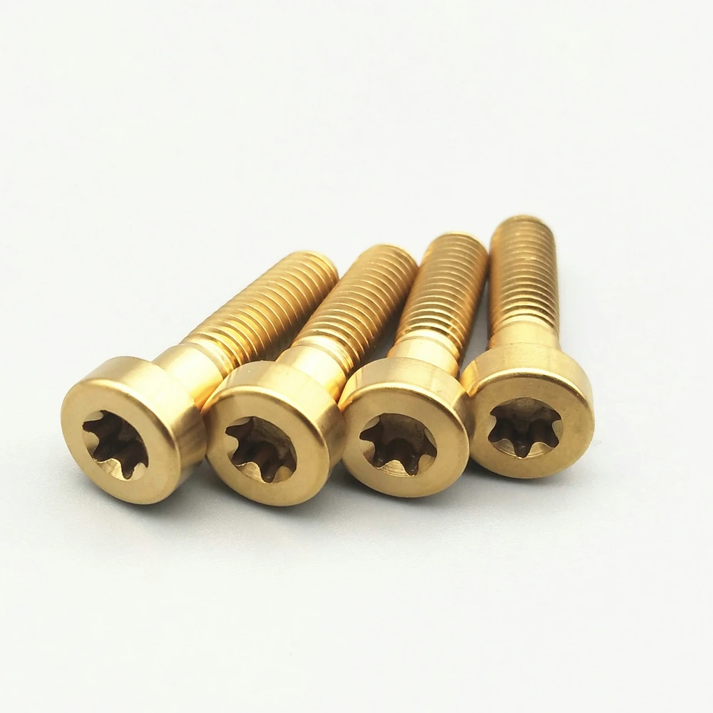 Titanium Oil Brake Ti Bolts for Shimano XTR M785/M8000/9000/9020 Avid DIY Gold and Burned Color Hexagon Head Ti fastener 6PCS
Titanium Oil Brake Ti Bolts for Shimano XTR M785/M8000/9000/9020 Avid DIY Gold and Burned Color Hexagon Head Ti fastener 6PCS