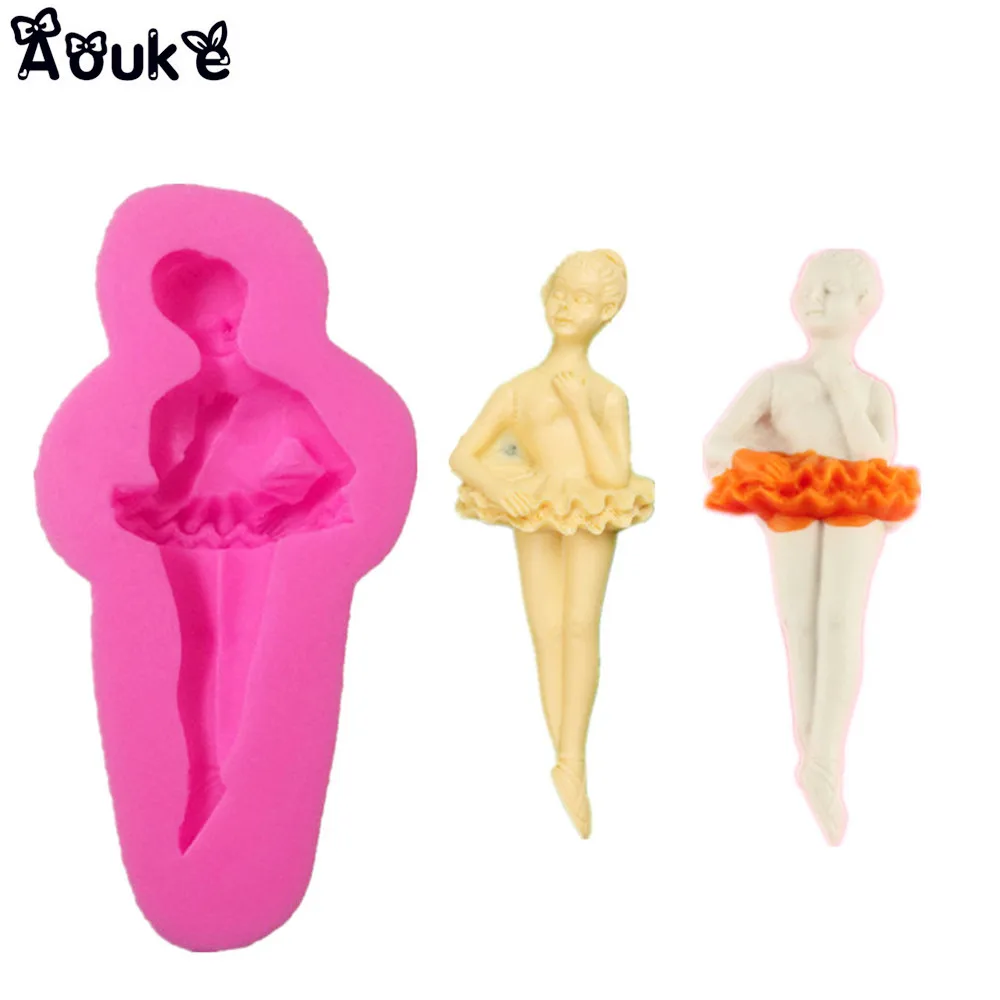 Ballet Dancing Girl Shape Silicone Mold Cake Chocolate Molds Cookies Pudding Ice Cube Mould Wedding Decoration DIY Baking Tools
Ballet Dancing Girl Shape Silicone Mold Cake Chocolate Molds Cookies Pudding Ice Cube Mould Wedding Decoration DIY Baking Tools