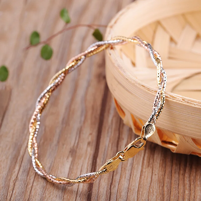 Trend Italian color silver 3 Laps bracelet For Women Ladies 100% 925 Sterling Silver Bracelet Fine Jewelry 2019
Trend Italian color silver 3 Laps bracelet For Women Ladies 100% 925 Sterling Silver Bracelet Fine Jewelry 2019