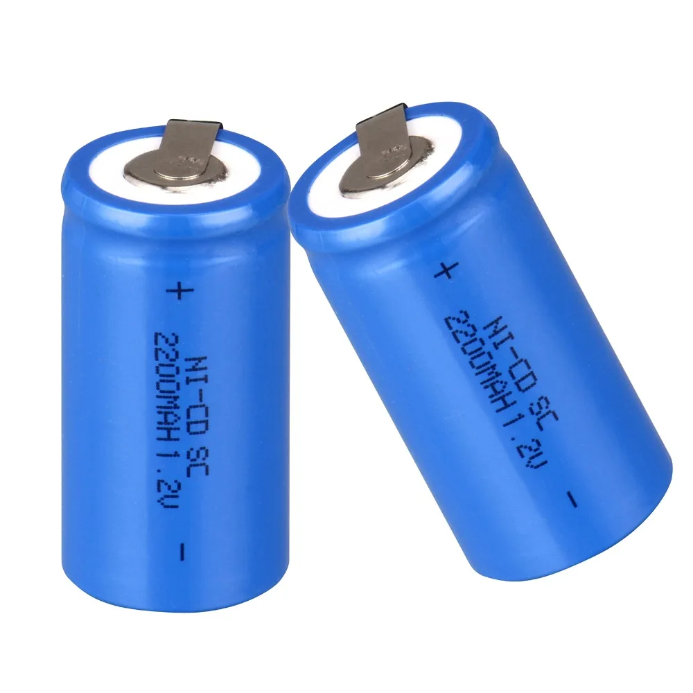 High quality ! 15PCS Sub C SC battery rechargeable battery 1.2V 2200mAh Ni-Cd Ni-Cd Battery Blue Batteries -4.25*2.2cm
High quality ! 15PCS Sub C SC battery rechargeable battery 1.2V 2200mAh Ni-Cd Ni-Cd Battery Blue Batteries -4.25*2.2cm
