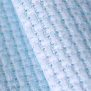 

Новое поступление, 40x40 см, светло-голубая ткань для вышивки крестиком 14 карат, текстиль для рукоделия «сделай сам»
