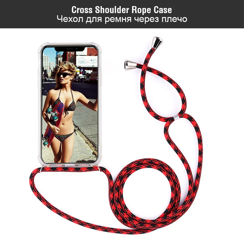 Clear TPU Cell Phone Case With Lanyard Strap Rope Crossbody Cord Adjustable For Huawei Honor 20 Pro 10 lite 8x Y5 2019 Y9 Cases
Clear TPU Cell Phone Case With Lanyard Strap Rope Crossbody Cord Adjustable For Huawei Honor 20 Pro 10 lite 8x Y5 2019 Y9 Cases