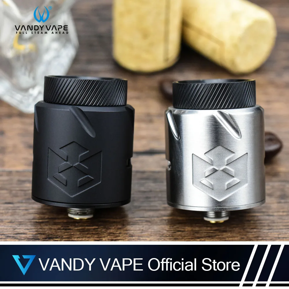 Оригинальный vandy VAPE Paradox RDA Емкость бака 1 5 мл электронная сигарета подходит